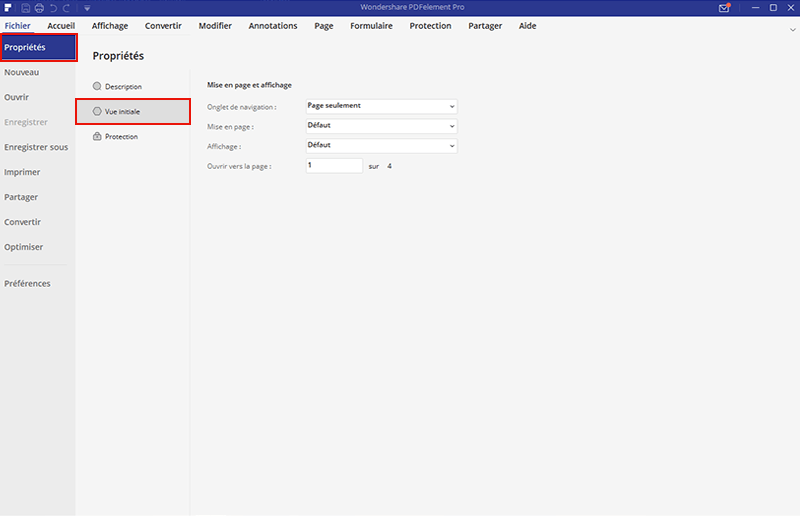 change pdf default zoom
